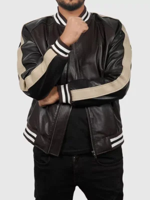 Elite Omar Ayuso Black Bomber Jacket