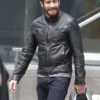 Enemy Jake Gyllenhaal Black Leather Jacket