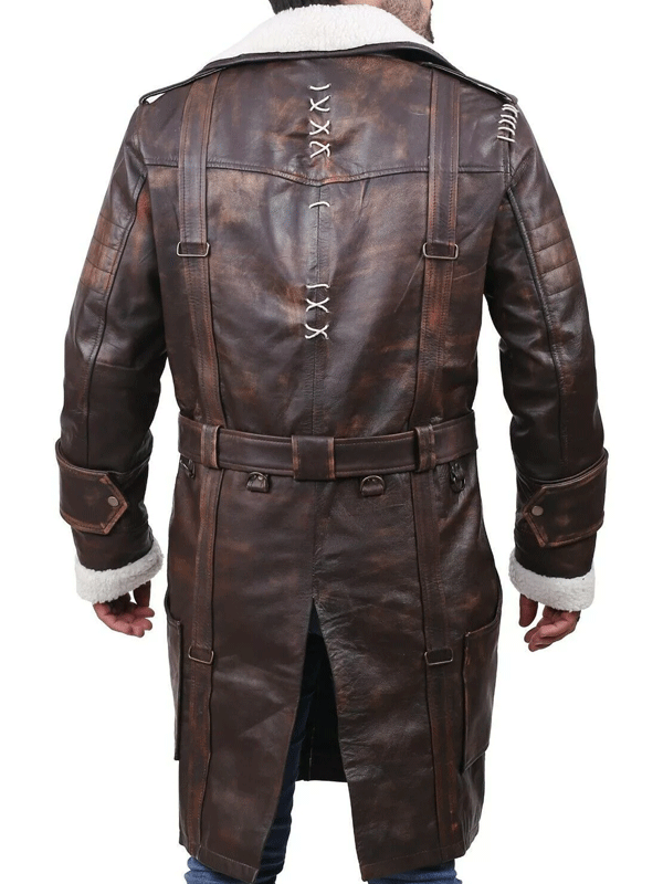 Fallout 4 Arthur Maxson Battlecoat Brown Coat
