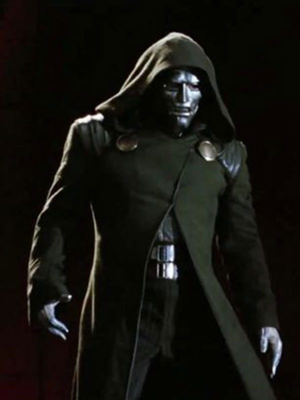 Fantastic Four Doctor Doom Green Long Coat