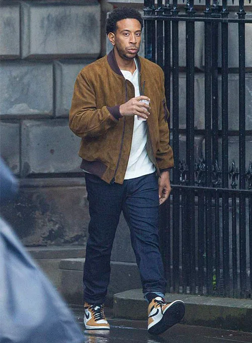 Fast & Furious 9 Ludacris Brown Suede Leather Jacket