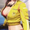 Final Fantasy XV Cindy Aurum Blue Cropped Jacket