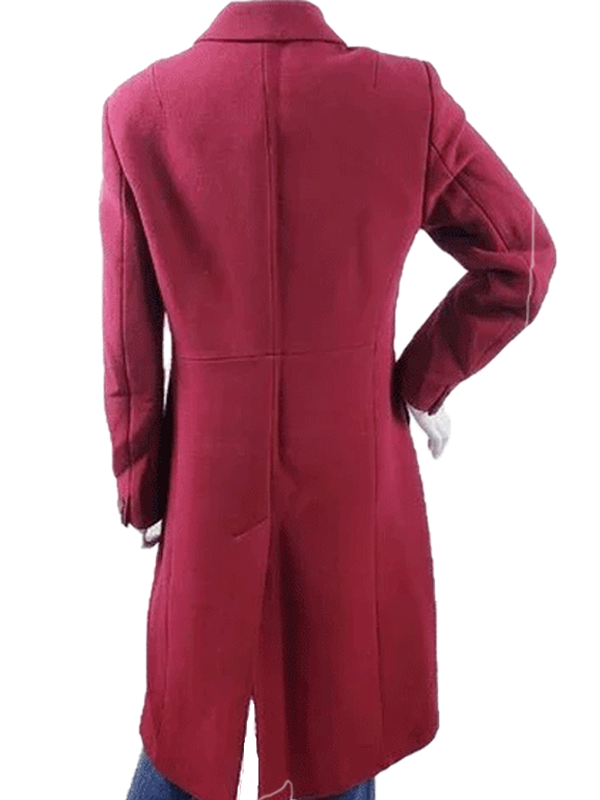 Gilmore Girls S05 Rory Red Wool Coat