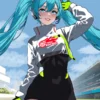 Good Smile Racing Miku White Jacket