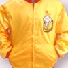 Home Alone Gus Polinski Polka King Of Midwest Kenosha Kickers Yellow Bomber Jacket