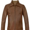 Hugh Jackman X-Men Days of Future Past Wolverine Brown Jacket