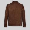 Jim Morrison American Singer Brown Suede Leather Jacket