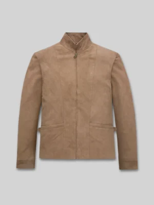 Johnny Depp Brown Suede Jacket