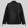 Kevin Durant American Basketball Quilted Black Leather Jacket