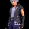Kingdom Hearts 3 Riku Black Leather Jacket
