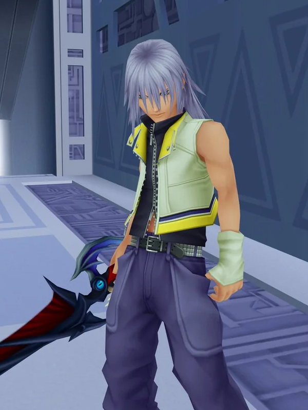 Kingdom Hearts 3 Riku White Leather Vest