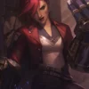 League of Legends Arcane Vi Leather Jacket
