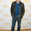 Mark Ruffalo Film Festival Black Leather Jacket