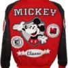 Michael Jackson Mickey Mouse Bomber Jacket MJ Mickey Varsity Jacket