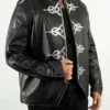 Michael Jackson V8 Black Leather Jacket