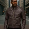 Michael Jordan American Businessman Brown Jacket