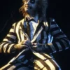Michael Keaton Beetlejuice Black White Suit