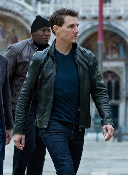 Mission Impossible Dead Reckoning Tom Cruise Black Jacket