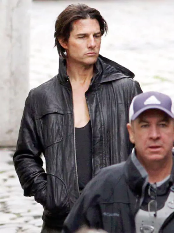 Mission Impossible Ghost Protocol Tom Cruise Black Hooded Jacket