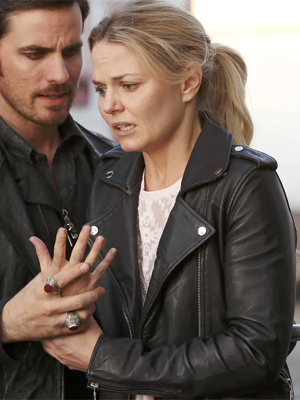 Once Upon a Time Emma Swan Black Jacket