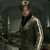 Resident Evil Vendetta Leon Kennedy Black Jacket