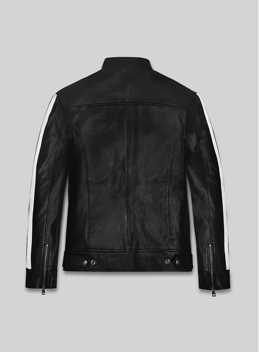 Resident Evil Vendetta Leon Kennedy Black Leather Jacket
