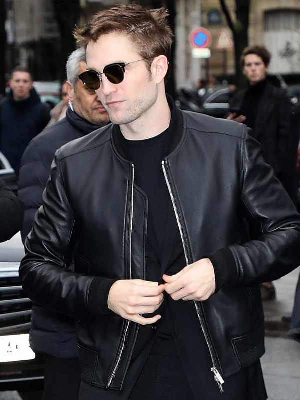 Robert Pattinson Leather Jacket