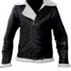 Rocky 4 Balboa Shearling Black Jacket