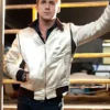 Ryan Gosling White Scorpion Drive Jacket