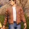 Ryo Hazuki Shenmue Leather Bomber Jacket