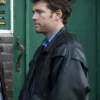Sam Worthington Australian Actor Black Leather Jacket