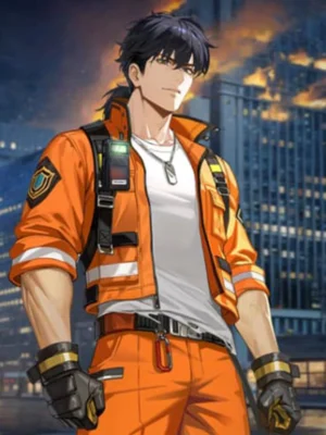 Sung Il Hwan Orange Jacket