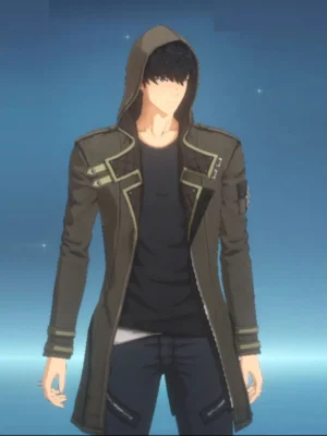 Solo Leveling Arise Jinwoo Green Hooded Jacket