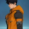 Solo Leveling Arise Sung Jinwoo Orange Hooded Jacket