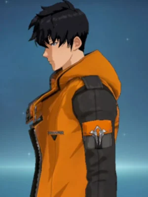 Solo Leveling Arise Sung Jinwoo Orange Hooded Jacket