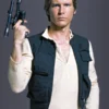 Star Wars Harrison Ford Han Black Vest