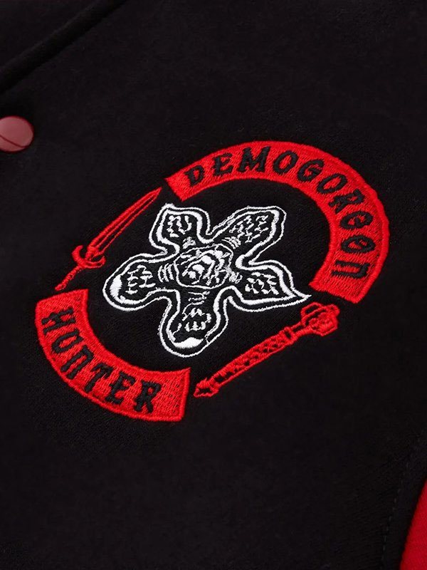Stranger Things Demogorgon Hunter Black Jacket