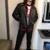 Stranger Things Eddie Munson Black Biker Jacket