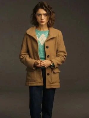 Nancy Wheeler Stranger Things Brown Coat