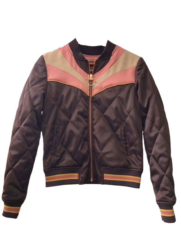 Stumptown Rising Sun Brown Varsity Jacket