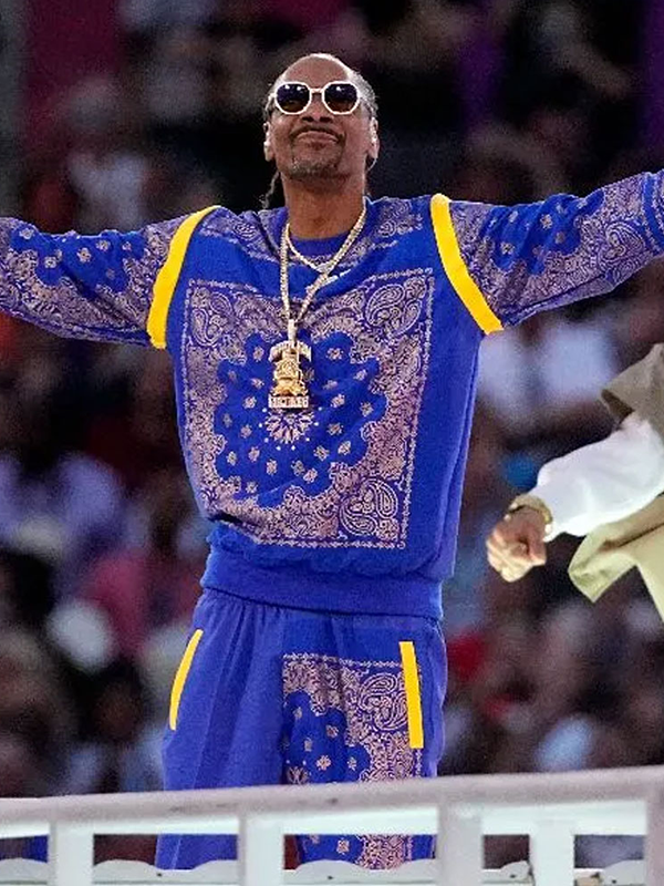 Super Bowl Halftime Snoop Dogg Tracksuit - Snoop Dogg Bandana Tracksuit