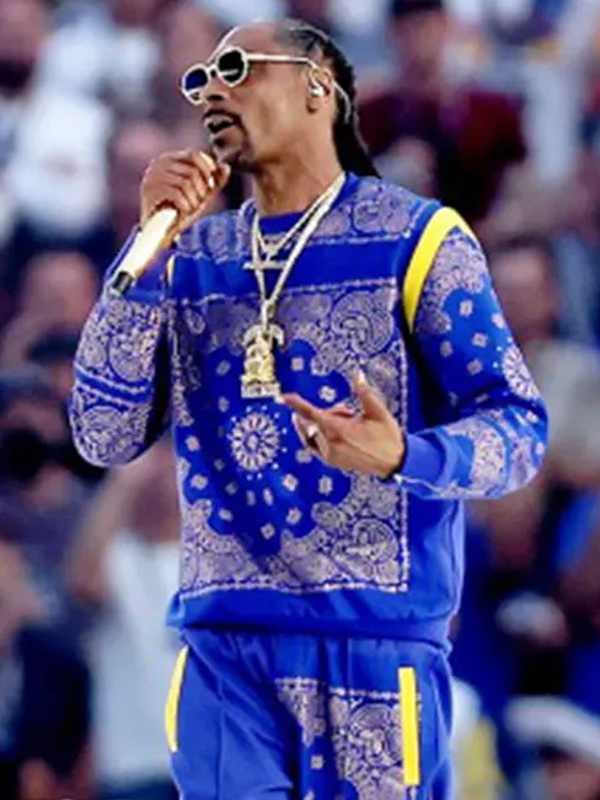 Super Bowl Halftime Snoop Dogg Tracksuit - Snoop Dogg Inspired Tracksuit
