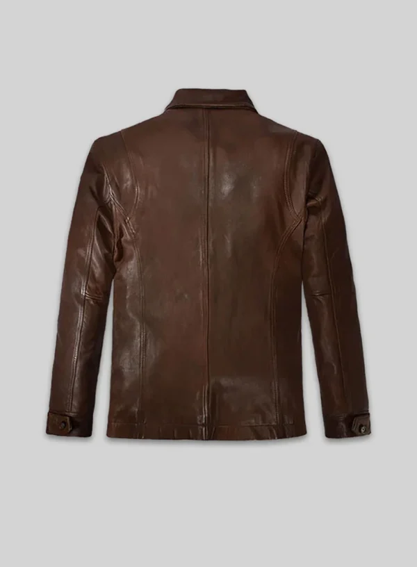 Supernatural Jensen Ackles Brown Leather Jacket