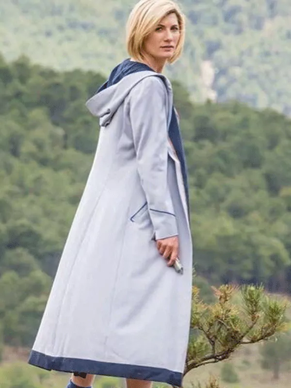 TV Series Doctor Who 13th Doctor Gray Coat