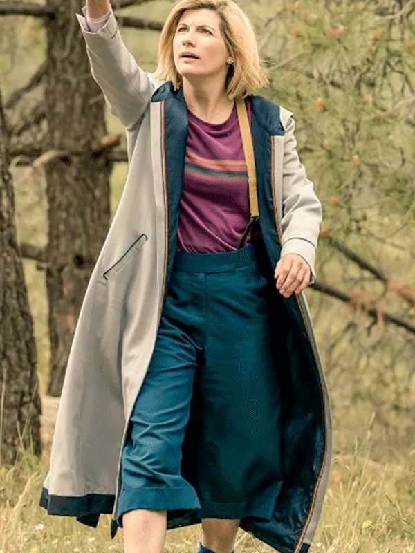 Doctor Who 13th Doctor Gray Coat