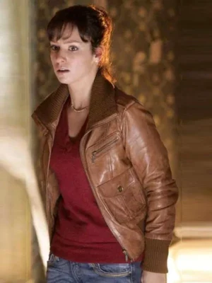 Doctor Who Kathy Nightingale Brown Jacket