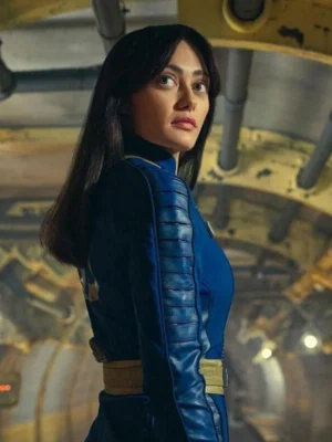 TV Series Fallout Lucy Vault 33 Blue Jacket