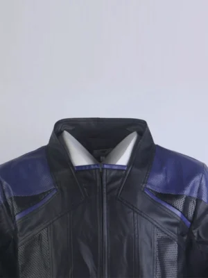 TV Series Star Trek Picard Star Fleet Blue Leather Jacket for Men Women