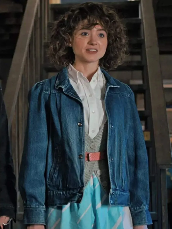Stranger Things Nancy Wheeler Denim Jacket