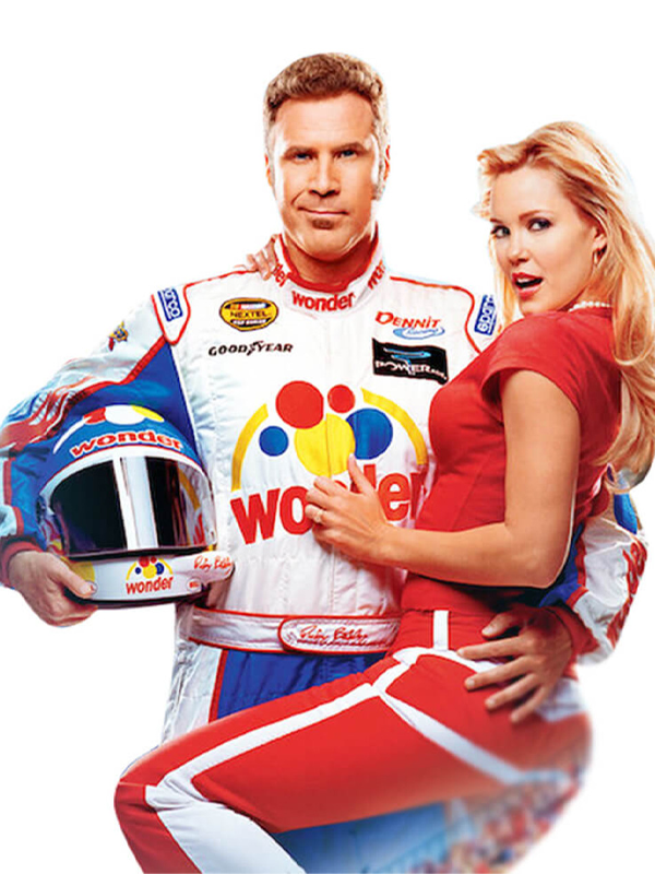 Talladega Nights The Ballad of Ricky Bobby Wonder Bread White Jacket